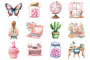 Happy Father's Day Clipart, an Illustration by Design Market (Thumbnail 3 of 4)