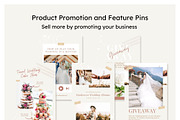 Wedding Pinterest Canva Templates, a Social Media Template by Cultive Creative (Thumbnail 11 of 13)