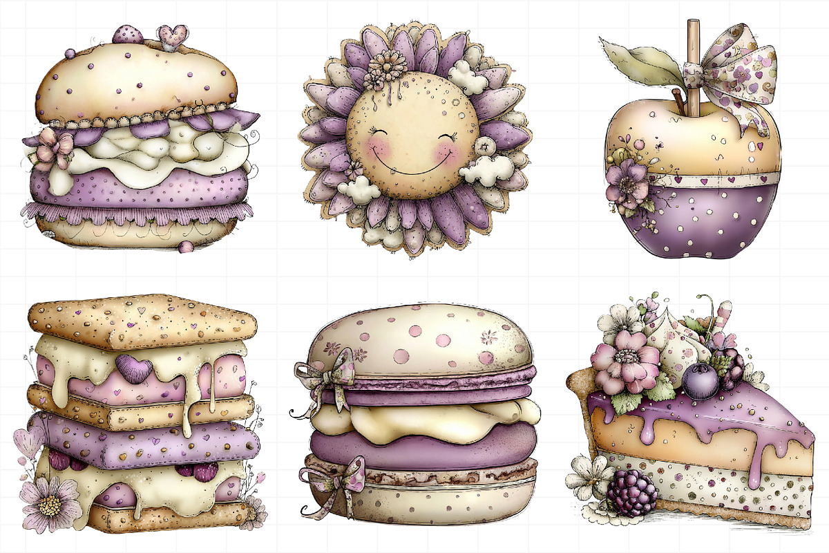 Whimsical Summer Sweet Treats Clipar, an Illustration by Daily.Designs (Photo 7 of 8)