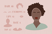 Abstract Women Portrait brushes, a Brush Add-On by Brushed Rose (Thumbnail 3 of 3)