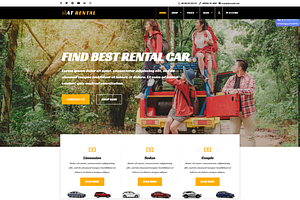 AT Rental - Car Rental WP Theme