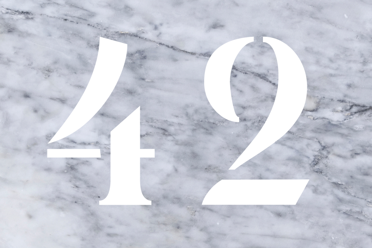 Caprino Stencil Font preview 3
