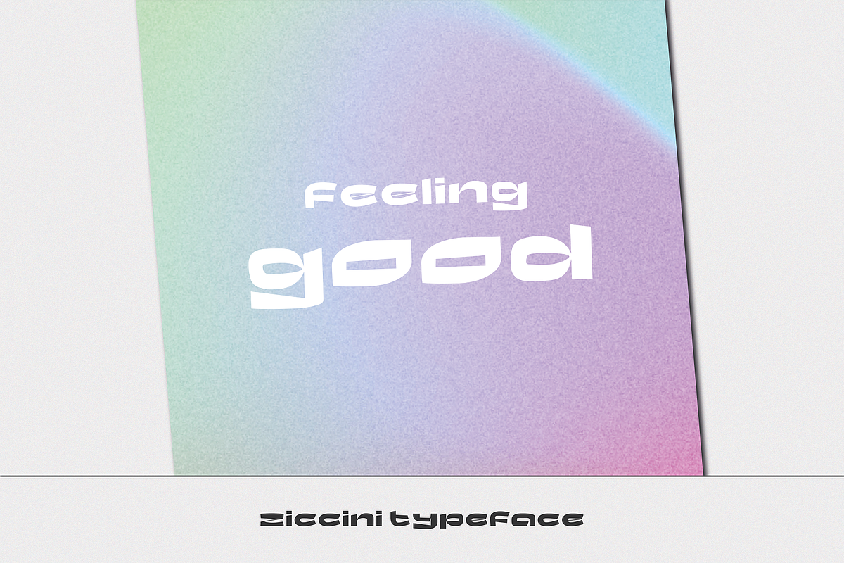 Zuccini - Unique Modern Typeface, a Sans Serif Font by HipFonts (Photo 2 of 10)