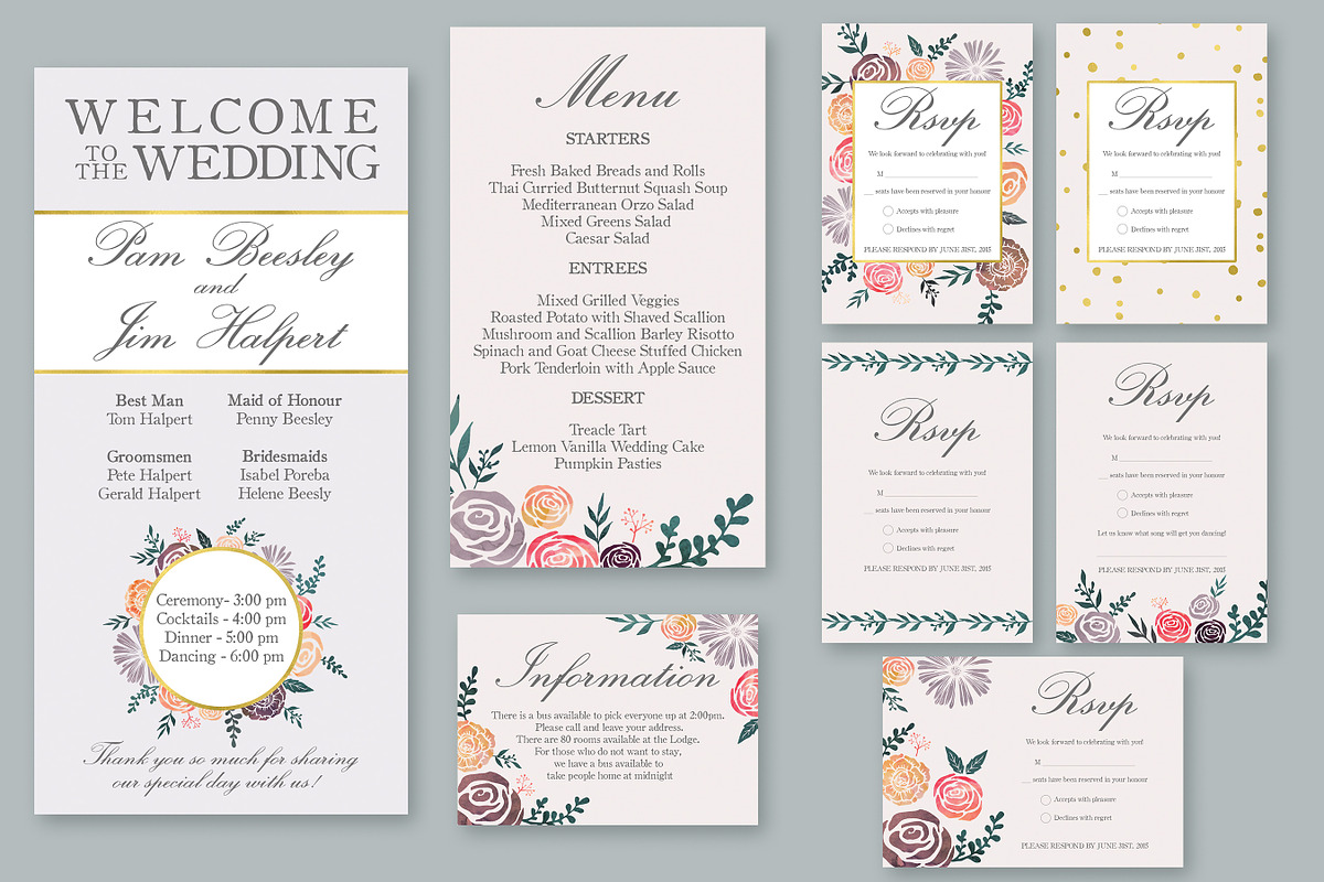 ALL-ENCOMPASSING Wedding Collection, an Invitation Template by Knotted Design (Photo 3 of 5)