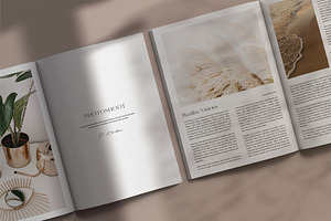 Gariot Magazine Photoshop Mockups