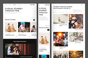 Photography Website UI Figma, an UI Kit Template by peterdraw (Thumbnail 4 of 7)