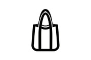 Reusable Tote Bag Minimal Silhouette, an Illustration by musafir_fashion (Thumbnail 4 of 14)