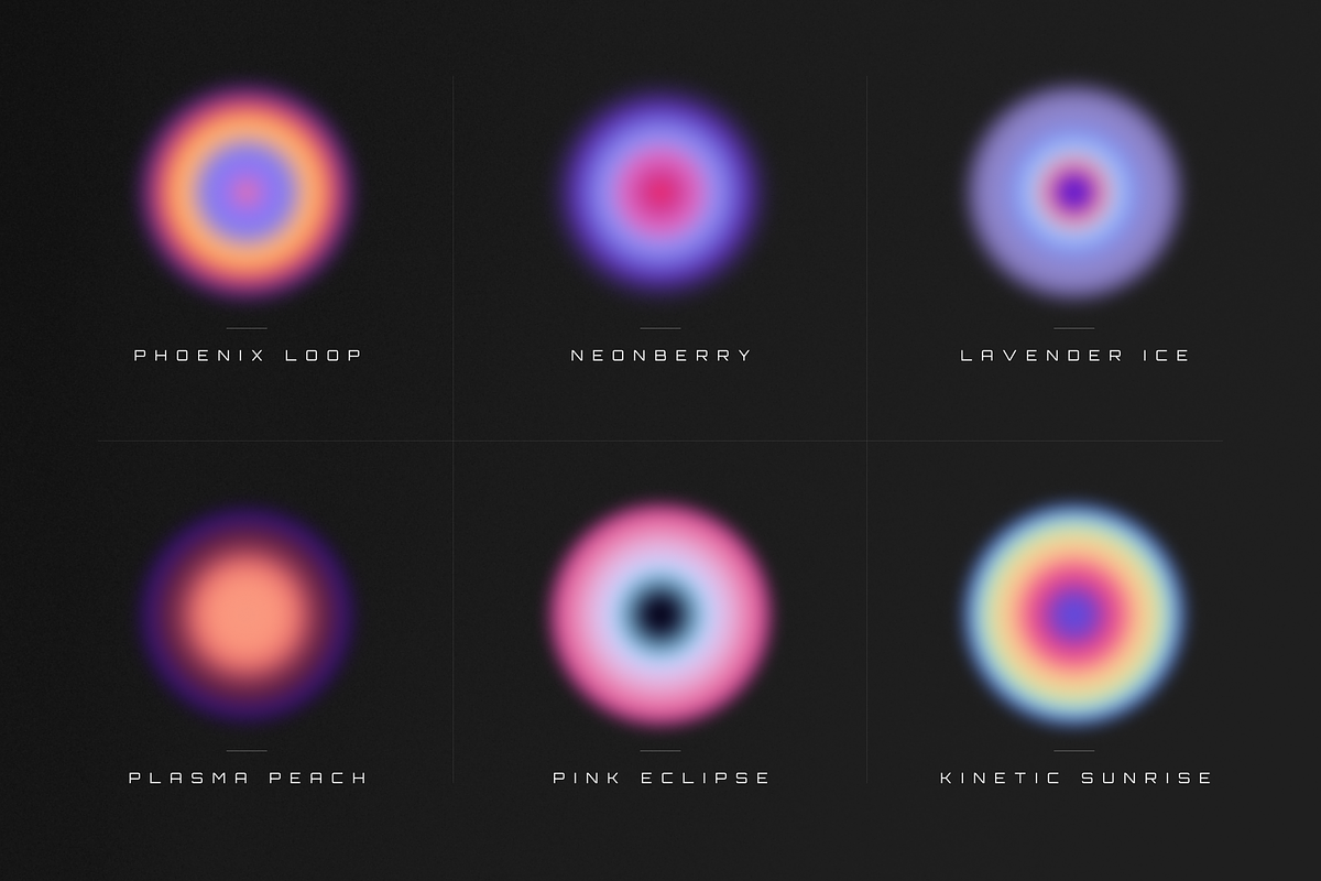 Radial Aura — 80 Radial Gradients, a Gradient Add-On by Ceaso Store (Photo 4 of 8)