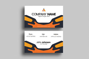 Company Business Card Template, a Business Card Template by MightyDesign
