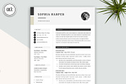 Resume CV Template for Word, a Resume Template by GResume (Thumbnail 2 of 7)