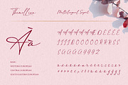 Themollina, a Script Font by kerismaker (Thumbnail 9 of 12)