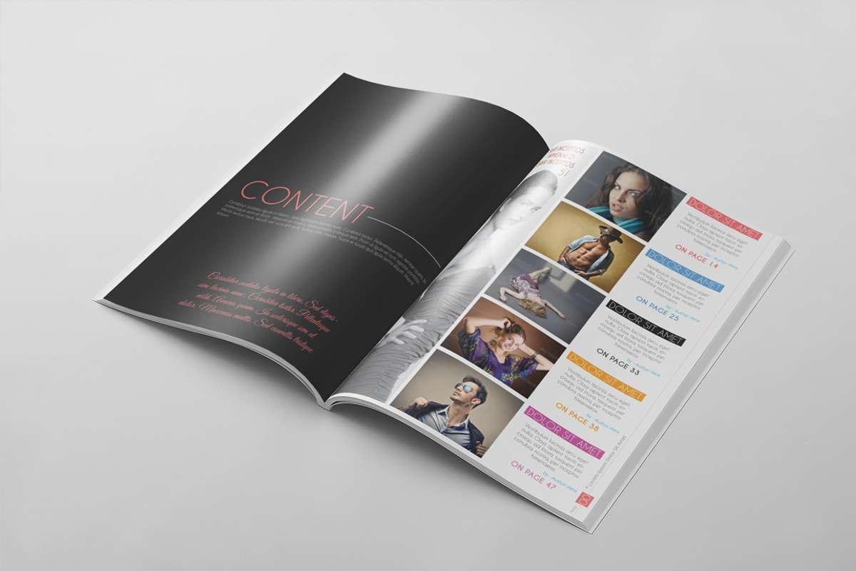 Magazine Template 21, a Magazine Template by pmvch (Photo 2 of 10)