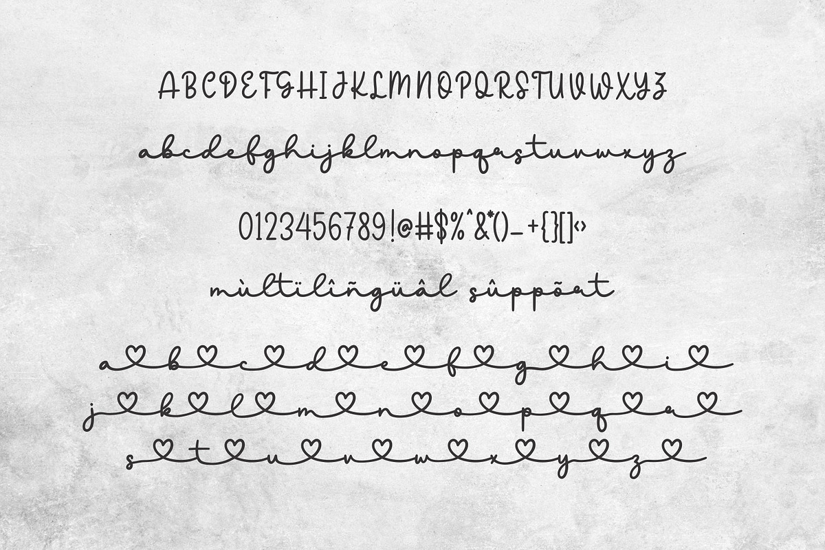Evelyne, a Script Font by Essentials Studio (Photo 7 of 8)
