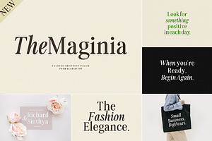 The Modern Elegant Font Bundle 2