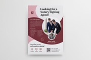 Notary Service Flyer Canva Template, a Flyer Template by DesignOriel (Thumbnail 2 of 5)