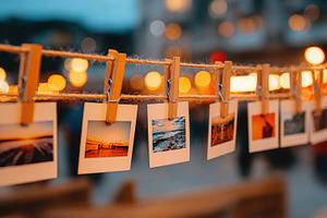 Colorful watercolor paintings displayed indoors, an Arts & Entertainment Photo by AlyaAnd