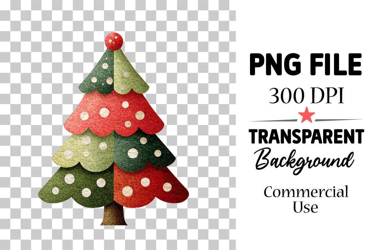 Whimsical Christmas Clipart, an Illustration by Watercolor design (Photo 4 of 6)