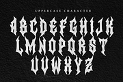 Sinner | Black Metal Font, a Symbol Font by Masyafi Studio (Thumbnail 2 of 8)