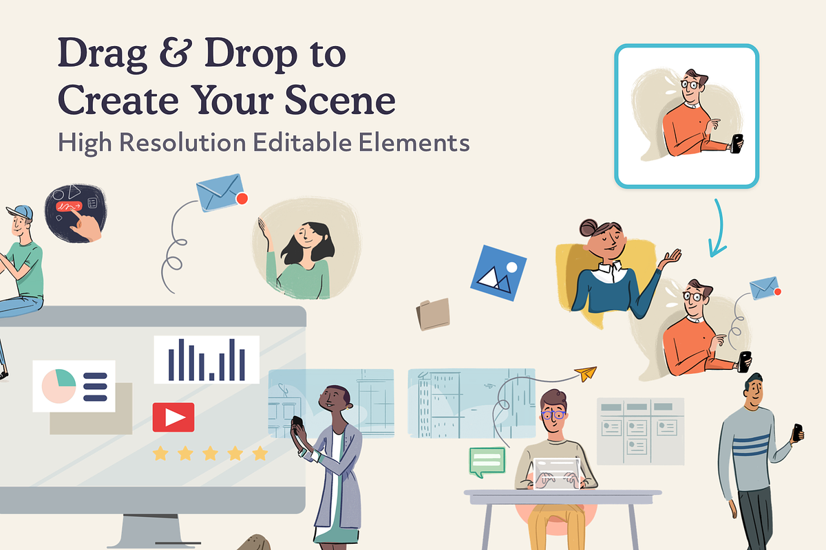 Creative Business Graphics Bundle, a Finance Illustration by Craftrick (Photo 7 of 7)