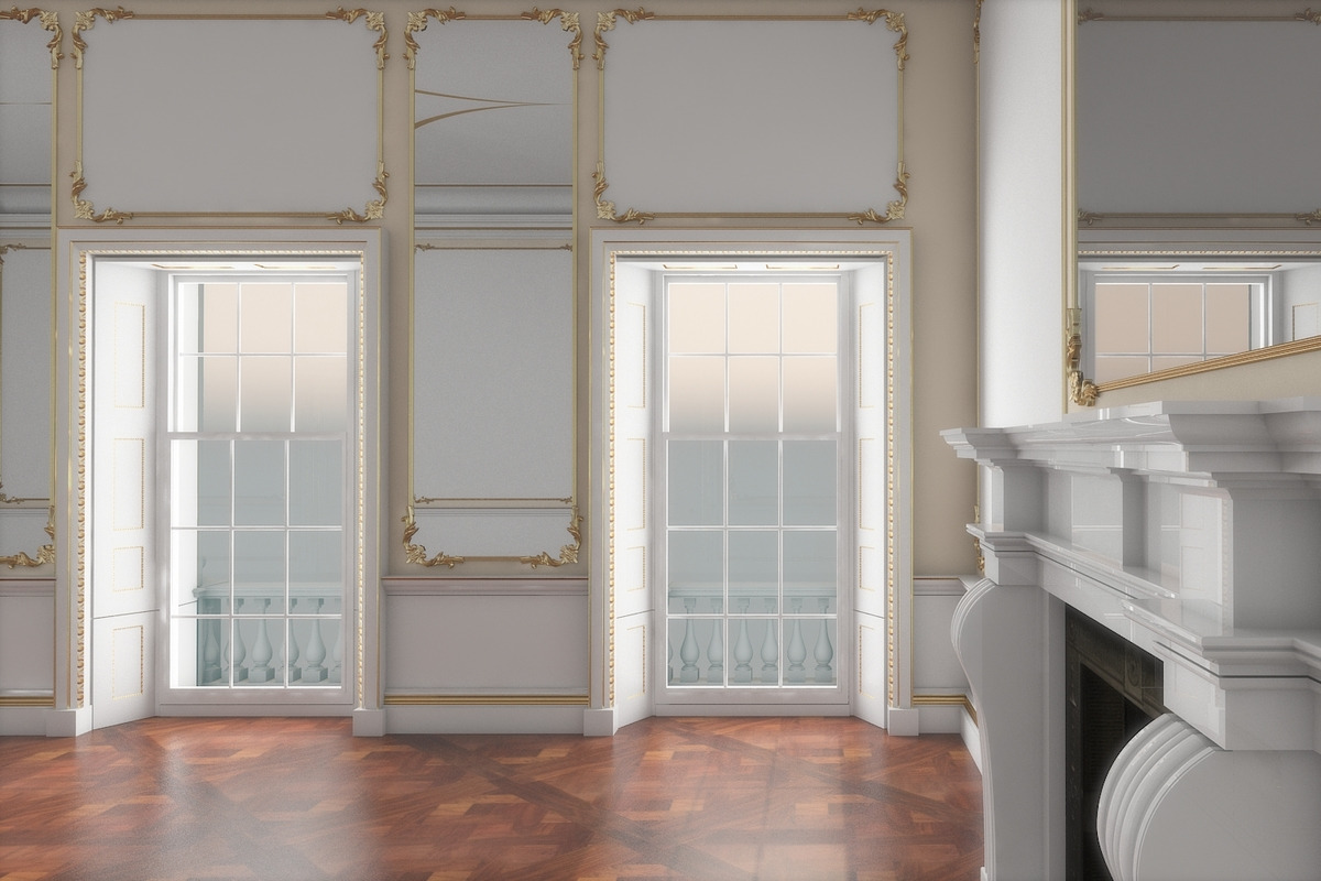 Classic Interior Hall 3D, an Architecture 3D Model by Giimann (Photo 7 of 12)