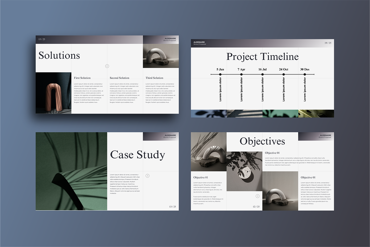 Aldenaire - Brand Proposal, a Presentation Template by ArbaStudio (Photo 4 of 5)