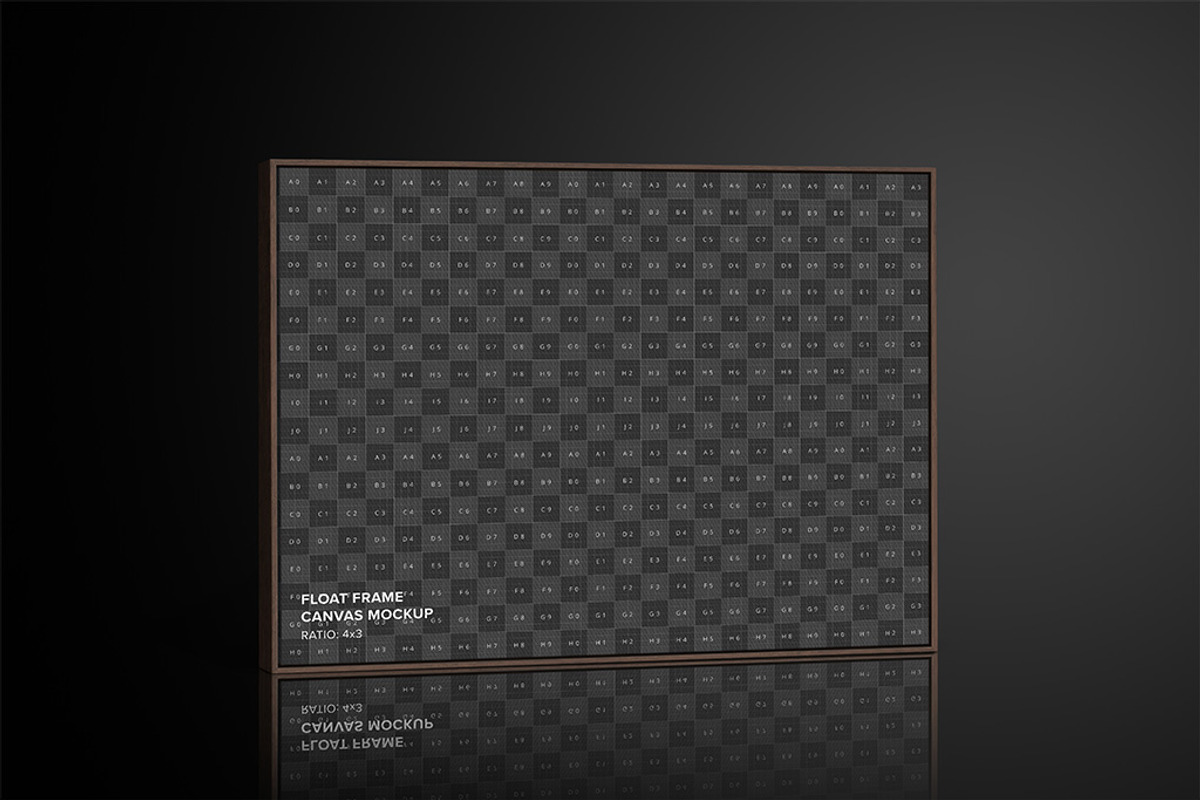 Standing Floater Frame Mockup R-4x3, a Merchandise Mockup by Mockups by Carlos Viloria (Photo 6 of 6)