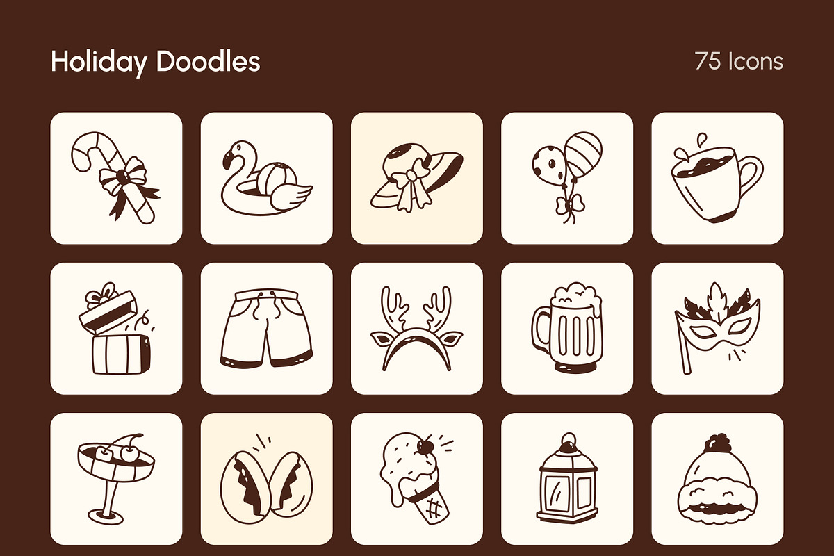 990 Universal Doodle Icons, an Outline Icon by Vectors Market (Photo 13 of 25)