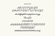 Helifier Duo Script Sans Combination, a Script Font by Maulana Creative (Thumbnail 6 of 7)