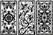 Elegant Lasercut Panel Vector Set, an Illustration by Amazin_art (Thumbnail 15 of 21)
