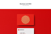 Business Card Logo Template Bundle, a Product Mockup by FoundImages (Thumbnail 36 of 163)