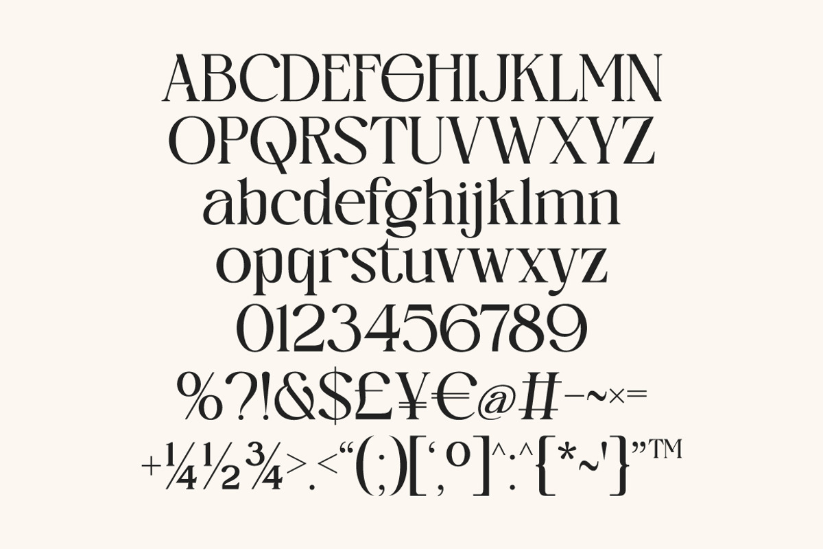 Aurellis – Elegant Luxury Serif Font, a Serif Font by kangfont Studio (Photo 3 of 8)