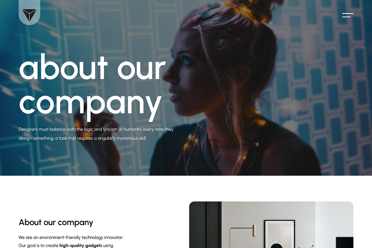Source - Modern WP theme, a WordPress Template by Viva Themes (Photo 2 of 2)
