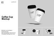 Coffee Cup Mockup, a Cups & Container Mockup by Graphiculon (Thumbnail 1 of 11)