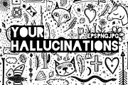 Your hallucinations, an Illustration by Moonflora (Thumbnail 1 of 10)
