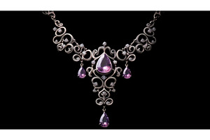 gemstones silver and purple ai, a Beauty & Fashion Photo by pikepicture