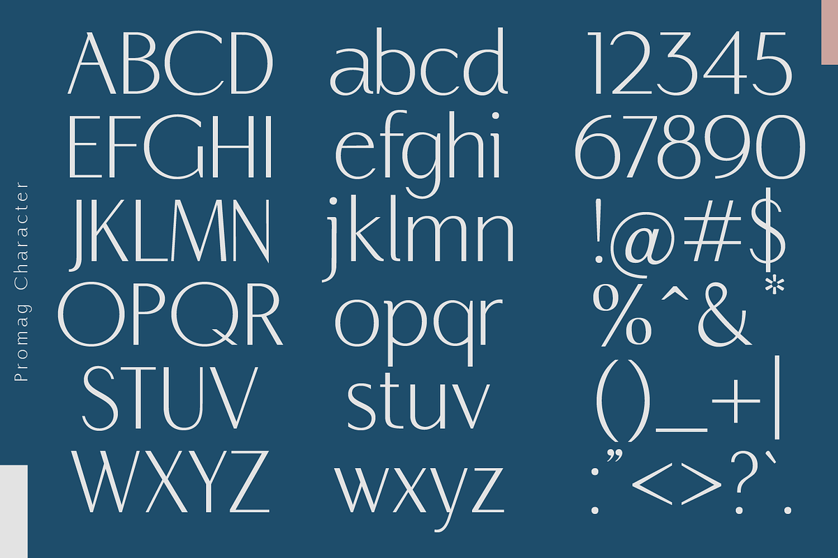Promag Font Duo (Family), a Sans Serif Font by xdCreative (Photo 8 of 15)