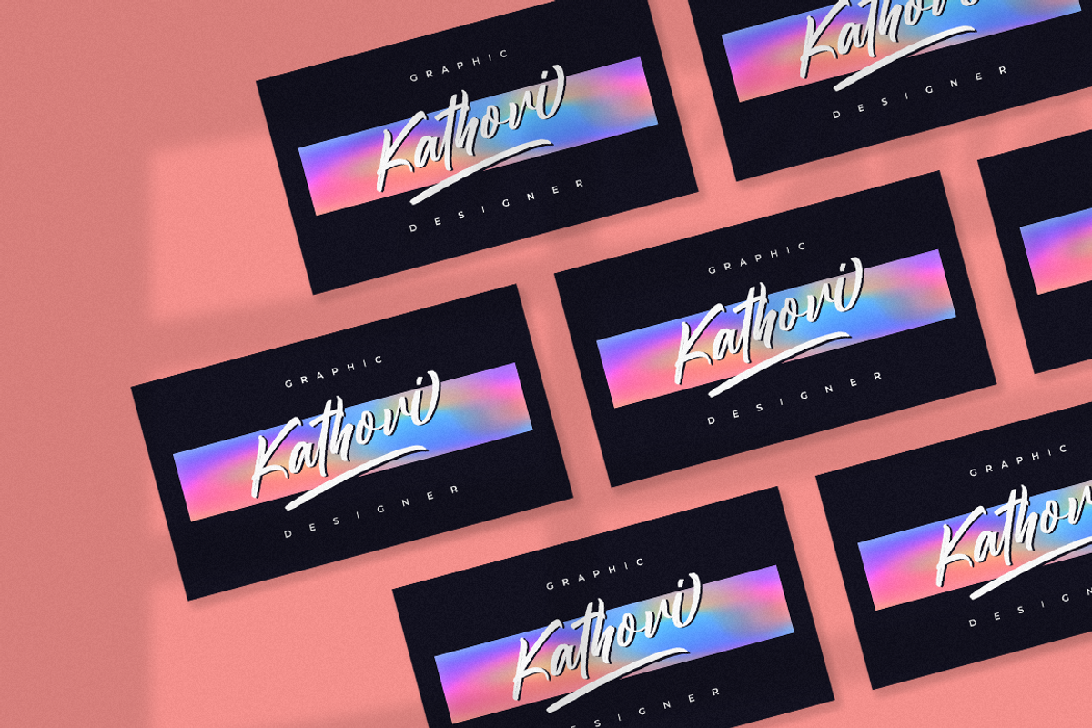Austtone - A Modern Brush Font, a Handwritten Font by RockboyStd (Photo 6 of 12)