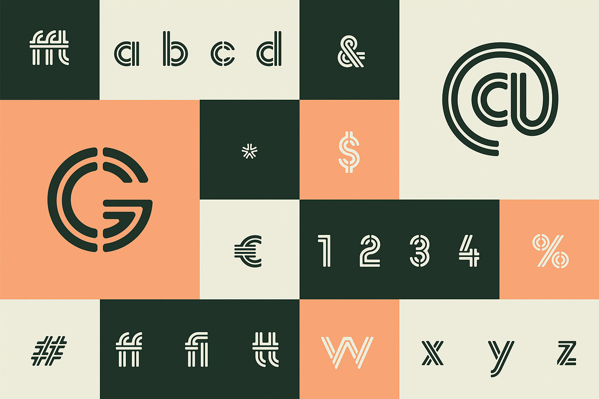 Pikolo Block Alt Font preview 8