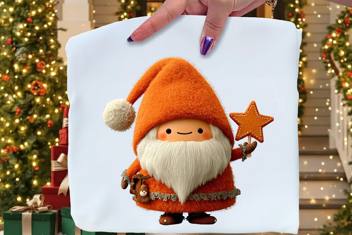 Cute Santa Claus & Friends Christmas, an Illustration by Craft Nest (Photo 5 of 8)