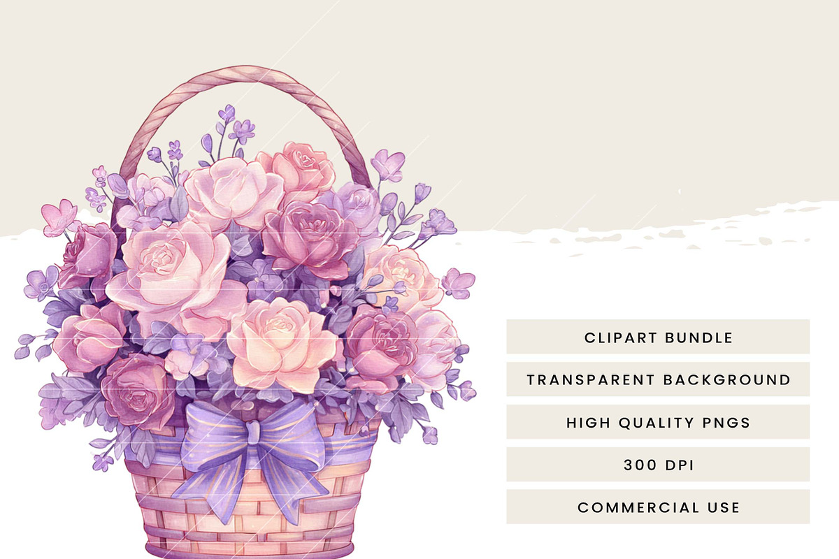 Watercolor Sweet Valentine Clipart, an Object Illustration by Design Scotch (Photo 7 of 10)
