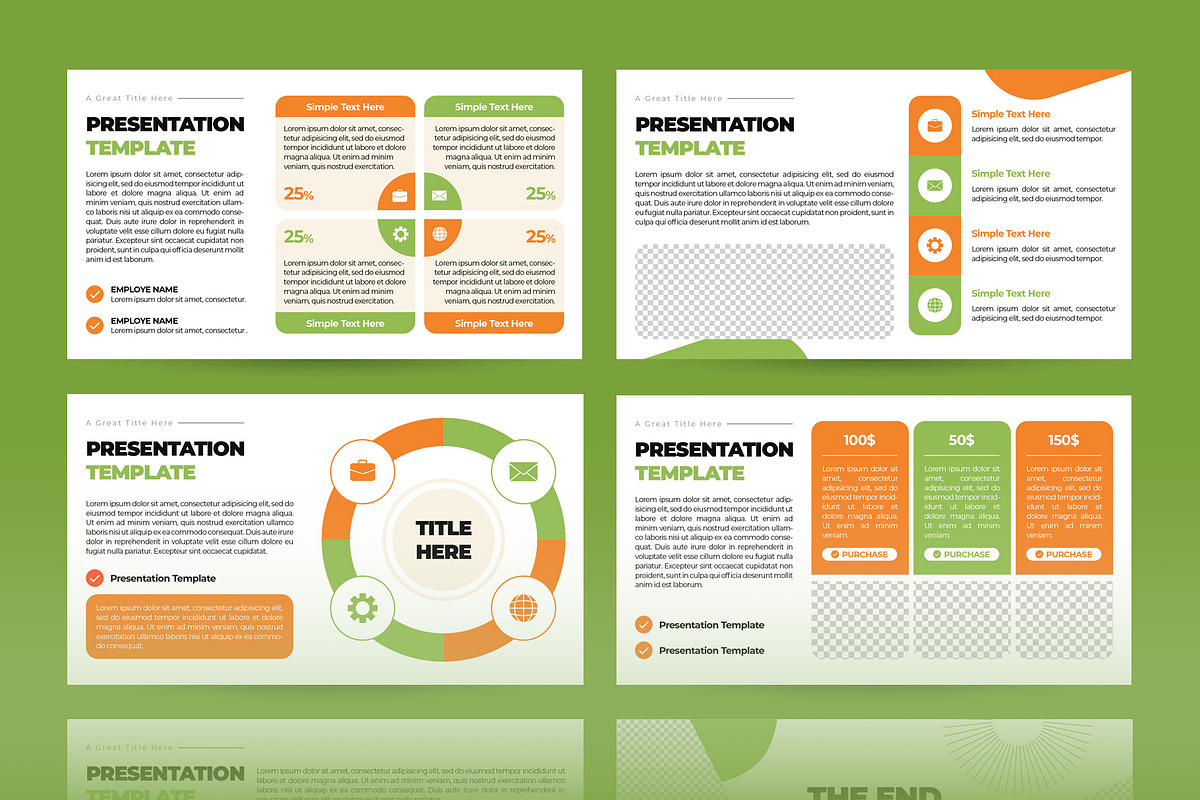 Sleek Marketing Pitch Deck, a Presentation Template by CreativeUP (Photo 6 of 6)