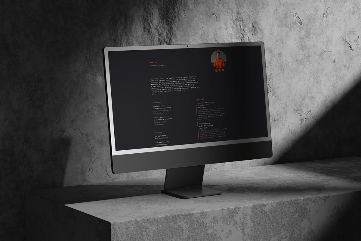 Knox - Resume Framer Template, a Landing Page Template by Salomon Studio (Photo 7 of 8)