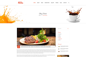 Resta - Restaurant WordPress Theme