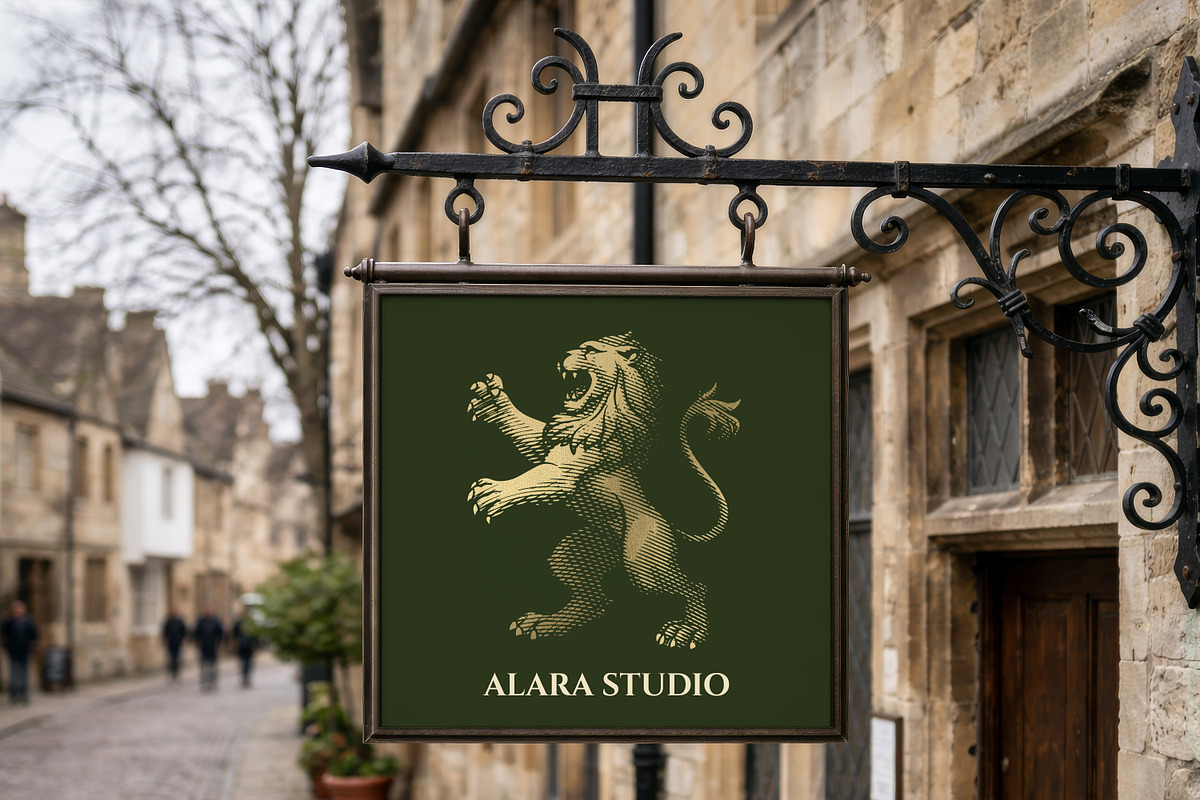 Luxury Heraldry Lion Engraving, an Animal Illustration by Kaizla03 (Photo 4 of 5)