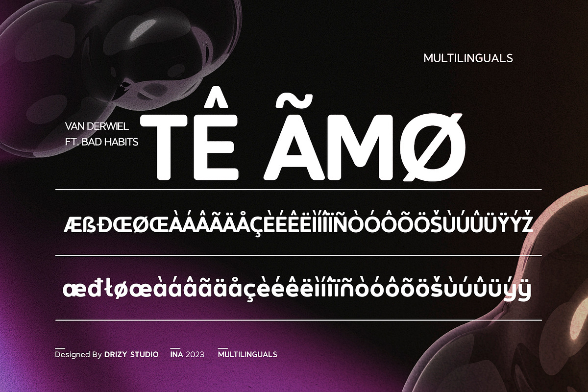 Claston – Geometric Rounded Font, a Sans Serif Font by Drizy (Photo 4 of 7)
