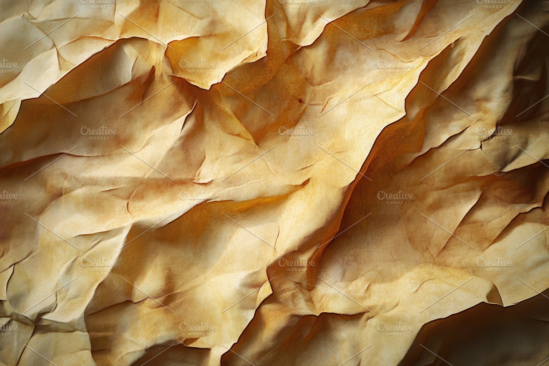 Golden fabric texture abstract backg, a Photo by Pixeness Studio