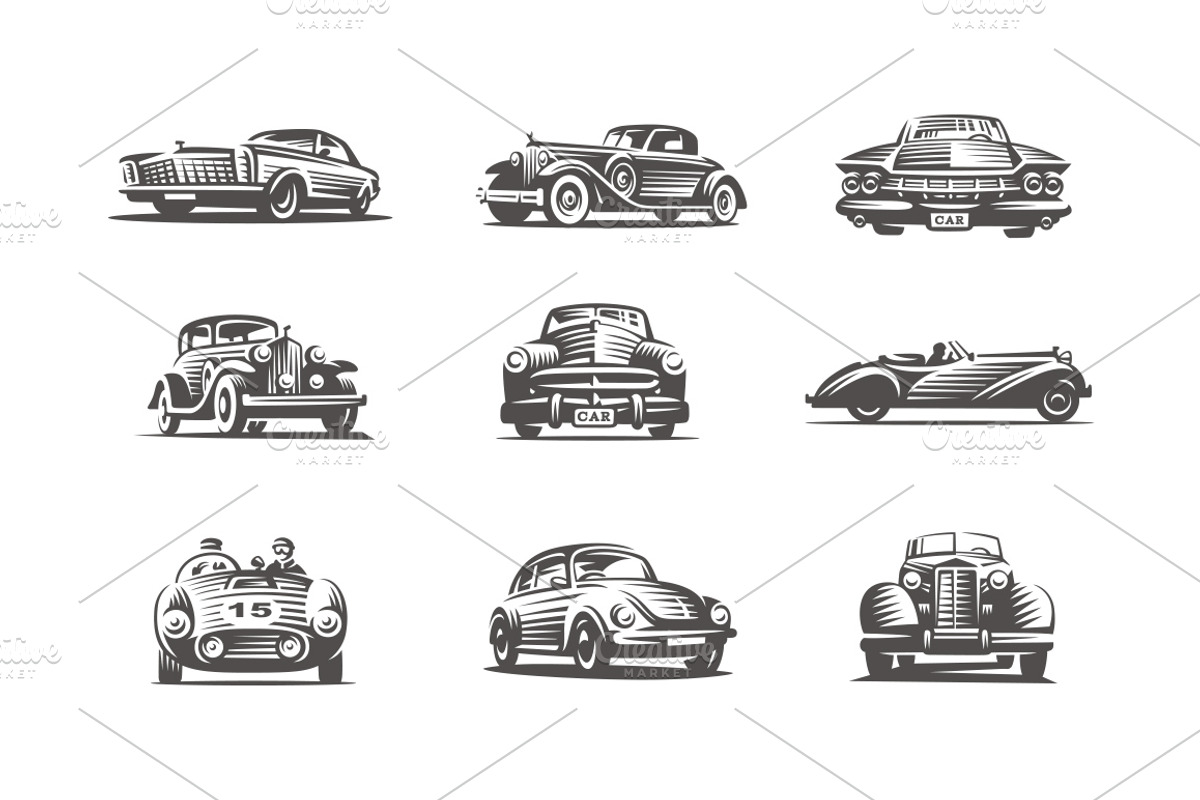 Classic cars, a Branding & Logo Template by SODESIGN (Photo 5 of 7)
