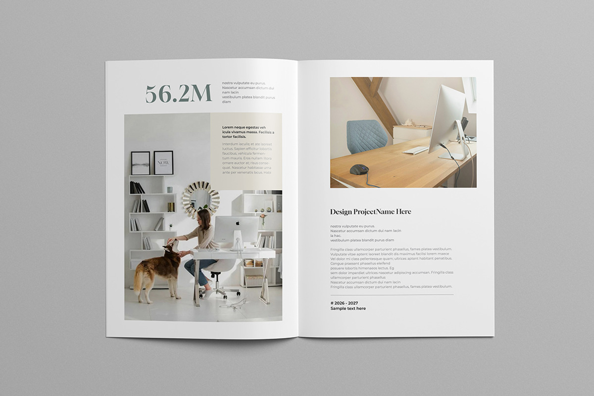 Works Portfolio Template, a Brochure Template by HiveArts (Photo 8 of 11)