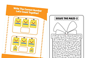 Back To School Preschool Activity, an Education Illustration by Sourcedigi (Thumbnail 3 of 3)