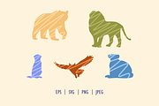 Animals Jungle, an Illustration by HunEyy (Thumbnail 5 of 8)